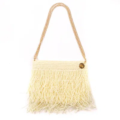 Sjw Bags London Women's Neutrals Charleston Mini Bag In Ivory In White