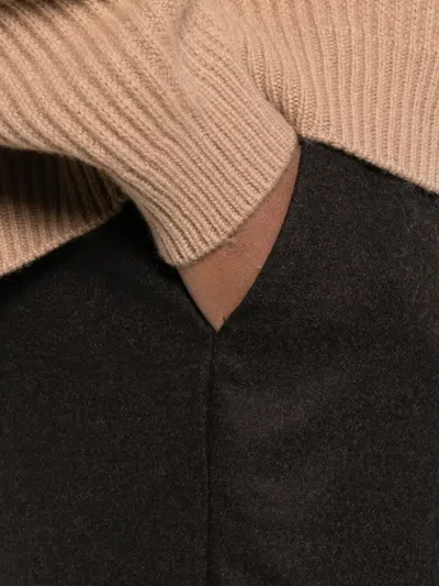 Dušan Elasticated-waist Trousers In Brown