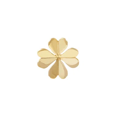 Lee Renee Men's Lucky Clover Lapel Pin – Gold In Gold