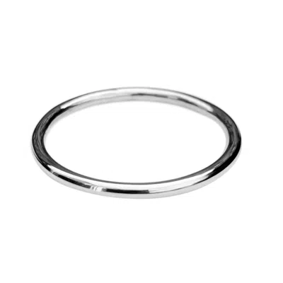 Kiri & Belle Women's Sterling Silver Plain Ring In Silver