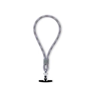 M.craftsman Yoggle Click Hand Wrist Phone Strap - The Annie - Grey In Gray