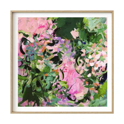 Jessica Slack Studio Green Embers Blossom - Limited Edition Print In Multi