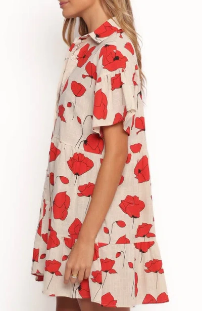 Petal And Pup Petal & Pup Floral Button-up Shirtdress In Multi