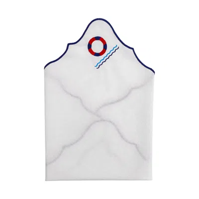 Km Home Collection Navigare – Cotton Napkins Set Of 2 In Multi