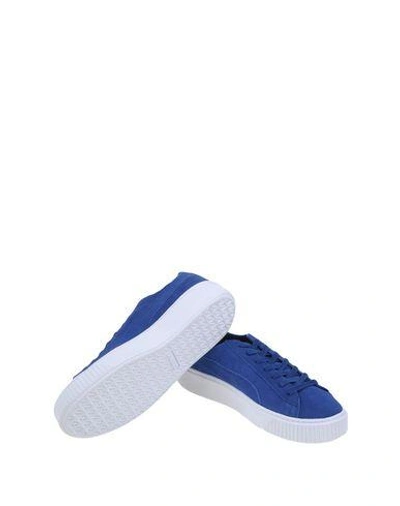 Shop Puma Sneakers In Bright Blue