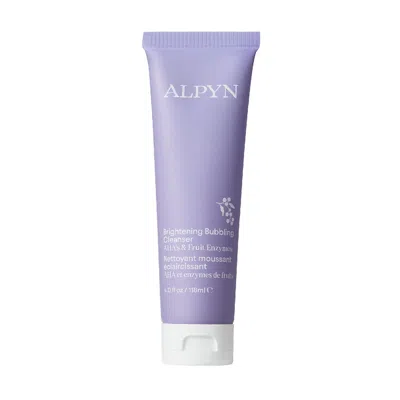 Alpyn Beauty Aha Brightening Bubbling Cleanser In Purple