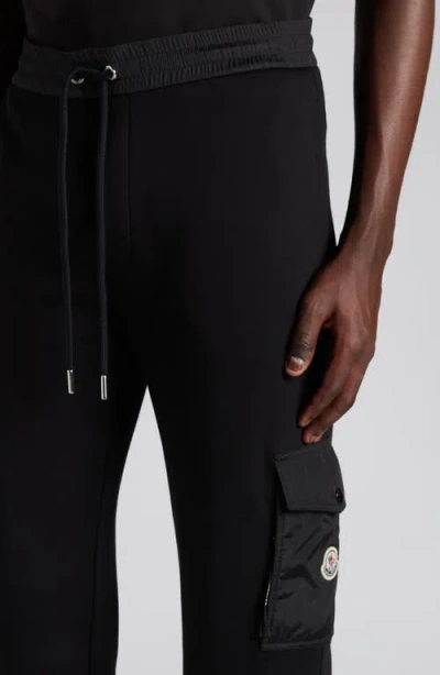 Moncler Casual Trousers Adjustable Fit In Black
