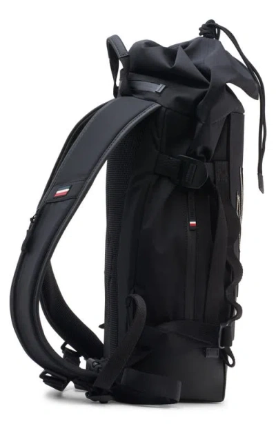 Moncler Grenoble Technical Water-repellent Backpack In Black