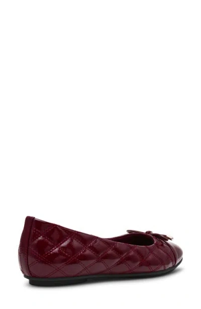 Anne Klein Women's Luci-q Slip On Flats In Burgundy