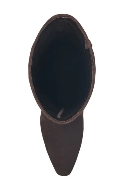 Marc Fisher Ltd Women's Yarli Leather Boot In Brown