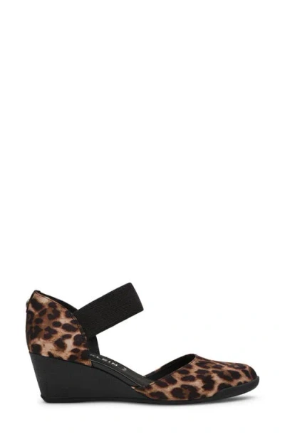 Anne Klein Women's Tiffany Wedge Heel Pumps In Brown