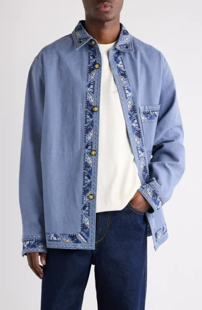 Isabel Marant Rudy Jacket In Blue