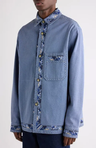 Isabel Marant Rudy Jacket In Blue