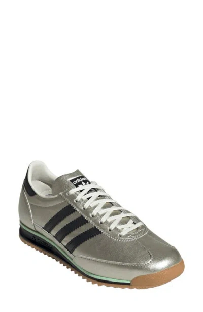Adidas Originals Adidas Sl 72 Sneaker In Silver