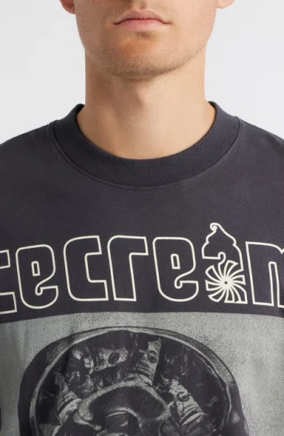 Icecream Money On My Mind Graphic T-shirt In Gray