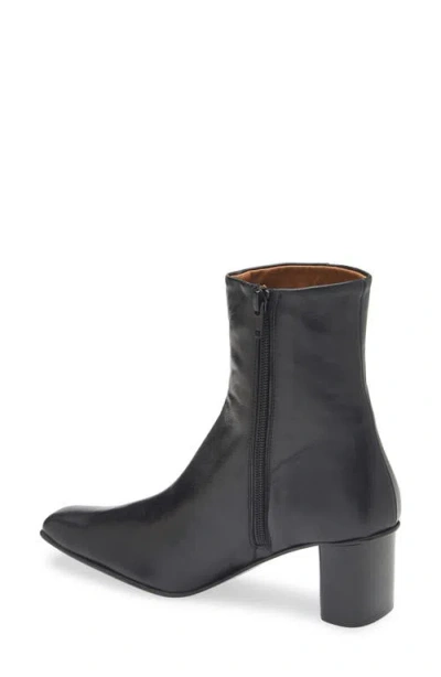 Atp Atelier Praia Block Heel Bootie In Black