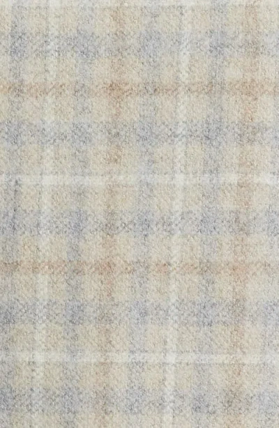 Canali Siena Regular Fit Tan Plaid Wool Blend Sport Coat In Multi