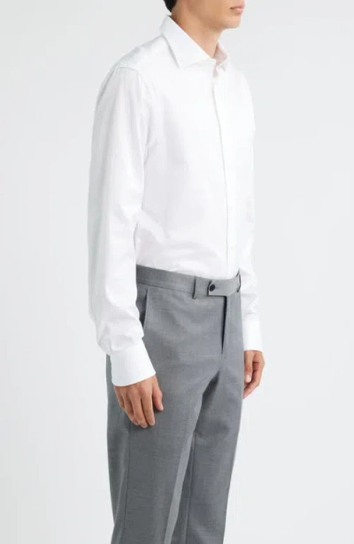 Canali Regular Fit Dress Shirt In White
