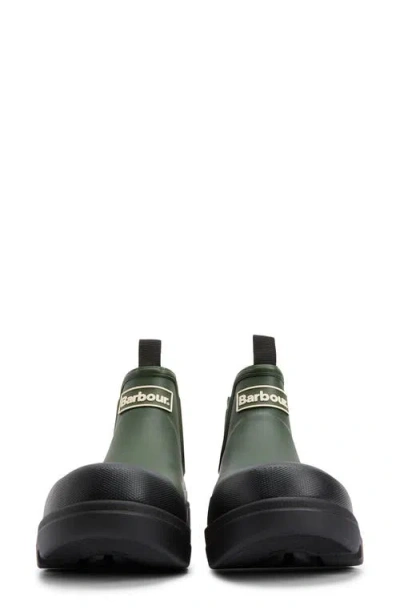 Barbour Nimbus Waterproof Chelsea Rain Boot In Animal Print