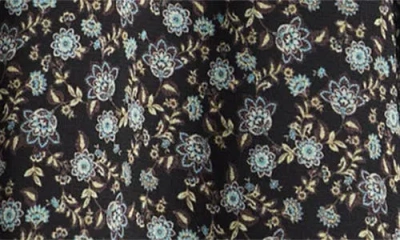 Madewell Semi-sheer Split-neck Top In Black