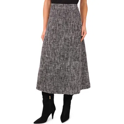 Halogenr Halogen(r) Flare Midi Skirt In Gray