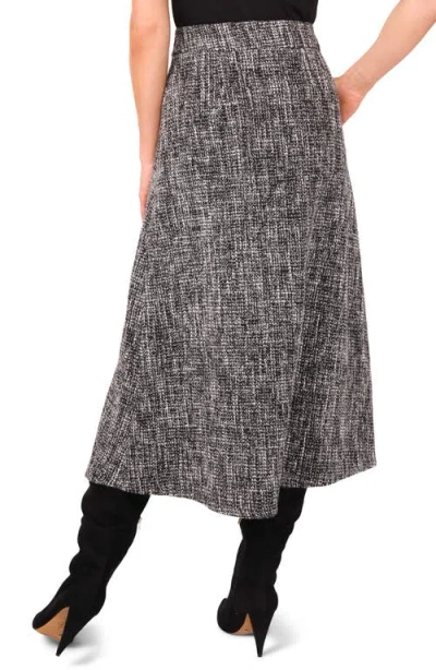 Halogenr Halogen(r) Flare Midi Skirt In Gray