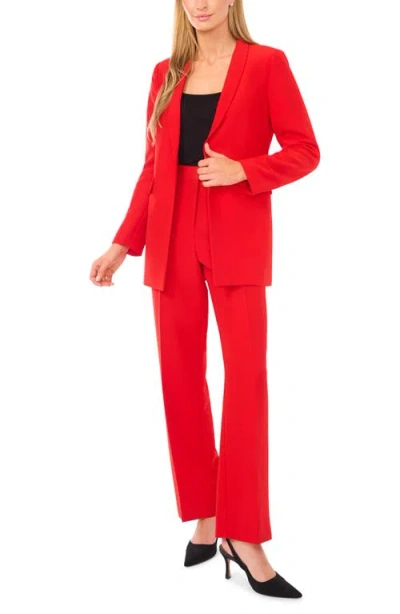Halogenr Halogen(r) Open Front Blazer In Red
