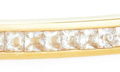 Nordstrom Cubic Zirconia Hinge Bangle In Gold