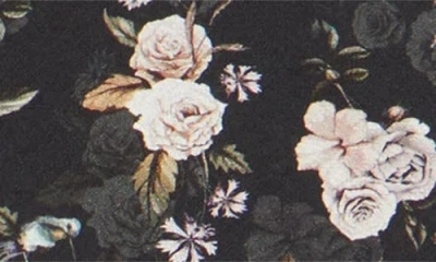 Petal And Pup Petal & Pup Giarda Floral Print Crinkle Maxi Skirt In Black