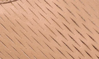 Beek Swiftlet Perforated Leather Ballet Flat In Neutral