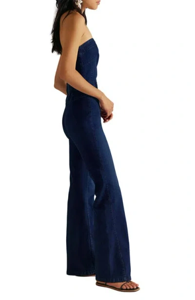 Free People Beckett Jumpsuit In Midnight Mantra In Blue