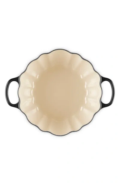 Le Creuset Enameled Cast Iron Signature 4 Qt. Pumpkin Dutch Oven With Lid In Black