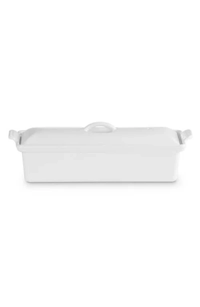 Le Creuset 1.5-quart Enameled Cast Iron Pate Terrine In White
