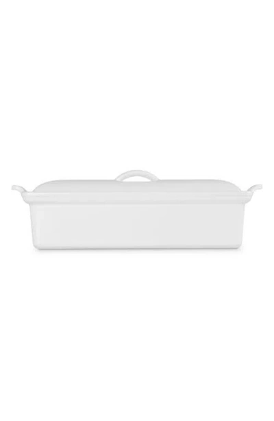 Le Creuset 1.5-quart Enameled Cast Iron Pate Terrine In White