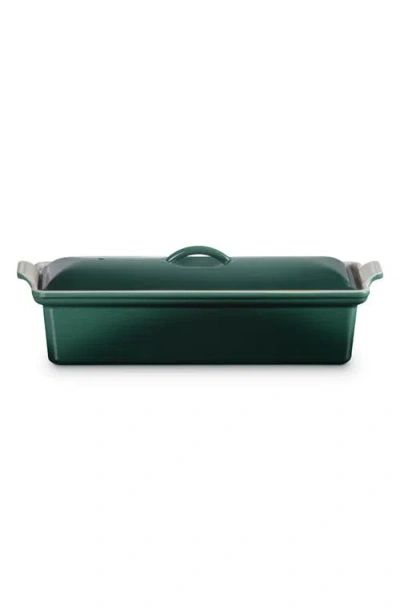 Le Creuset 1.5-quart Enameled Cast Iron Pate Terrine In Green