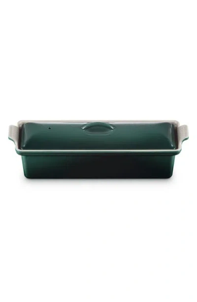 Le Creuset 1.5-quart Enameled Cast Iron Pate Terrine In Green