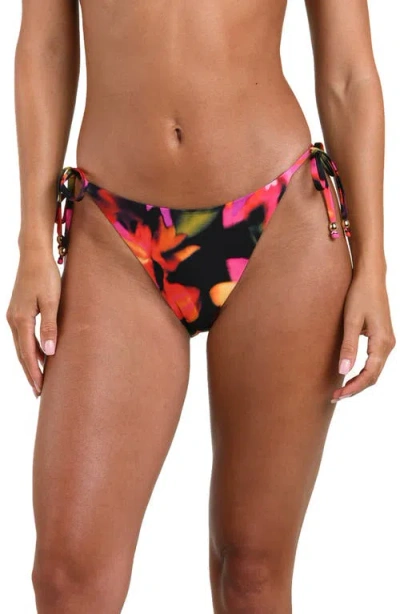 Sunshine 79 Floressence Side Tie Bikini Bottoms In Multi
