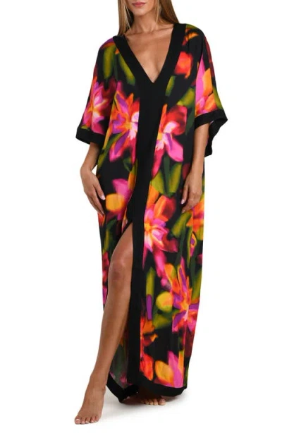 Sunshine 79 Floressence Cover-up Caftan In Multi