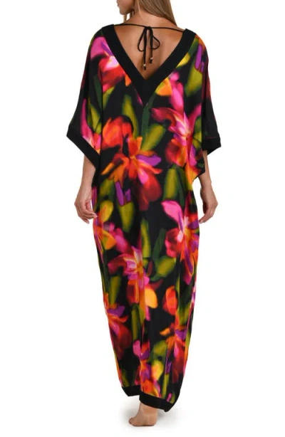 Sunshine 79 Floressence Cover-up Caftan In Multi