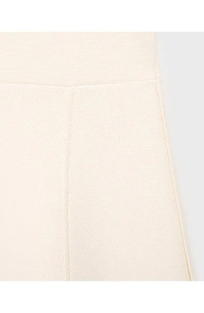 Mango High Neck Cap Sleeve Compact Knit Ini Dress In Multi