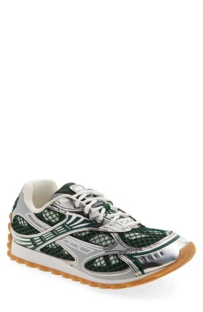 Bottega Veneta Dynamic Orbit Sneakers Featuring Mesh Panels In Multi