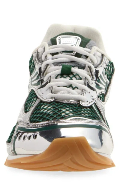 Bottega Veneta Dynamic Orbit Sneakers Featuring Mesh Panels In Multi