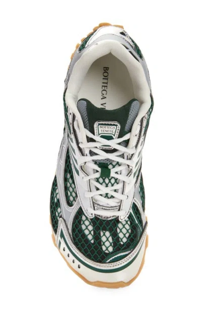 Bottega Veneta Dynamic Orbit Sneakers Featuring Mesh Panels In Multi