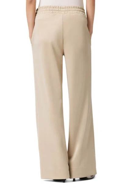 Allsaints Mirri Pintuck Pleat Wide Leg Pants In Brown