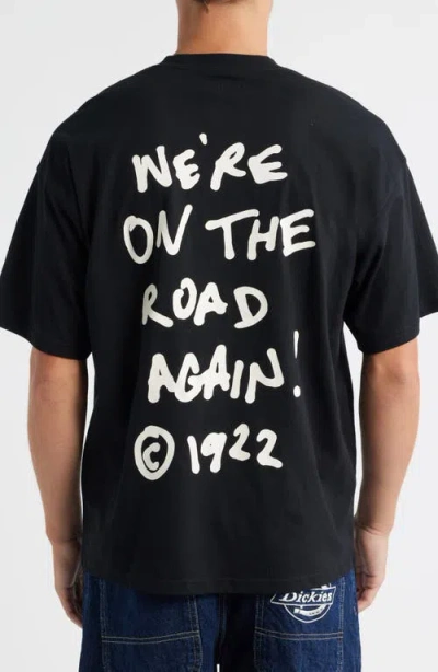 Dickies Logo-detail Crew-neck T-shirt In Black