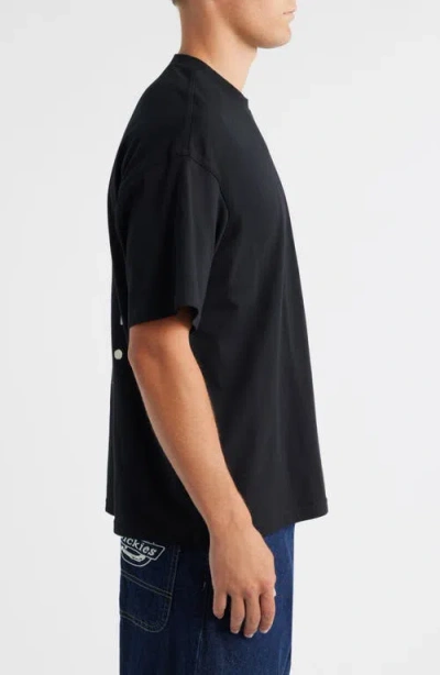 Dickies Logo-detail Crew-neck T-shirt In Black