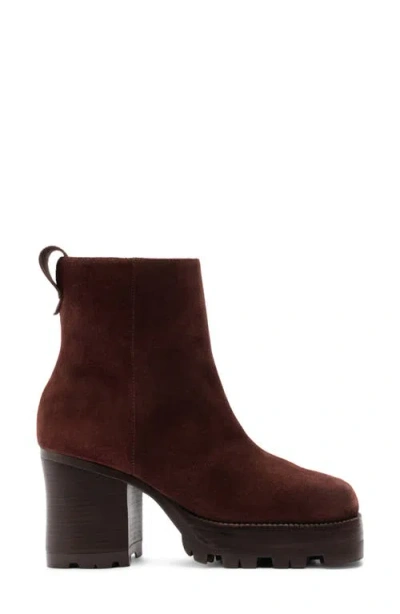 Schutz 240 Platform Boot In Brown