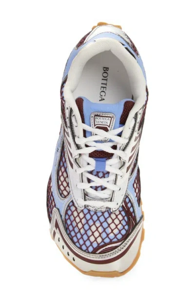 Bottega Veneta Orbit Sneakers Contrast Stitching Mesh Panels Rubber Sole In Multi