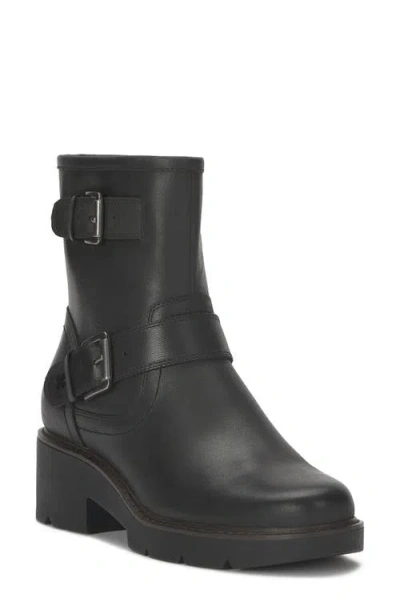 Lucky Brand Migyn Block Heel Bootie In Black