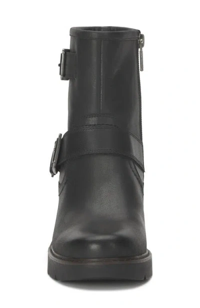 Lucky Brand Migyn Block Heel Bootie In Black